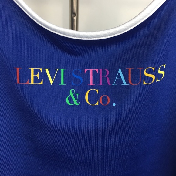 Levi’s Women’s XS Bodysuit Multicolor logo print - Picture 2 of 5